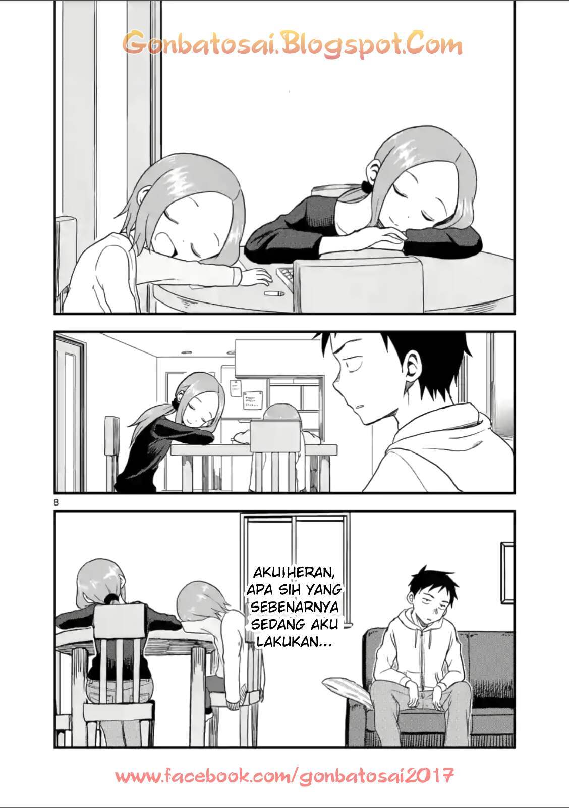 Karakai Jouzu no (Moto) Takagi-san Chapter 32 Gambar 8