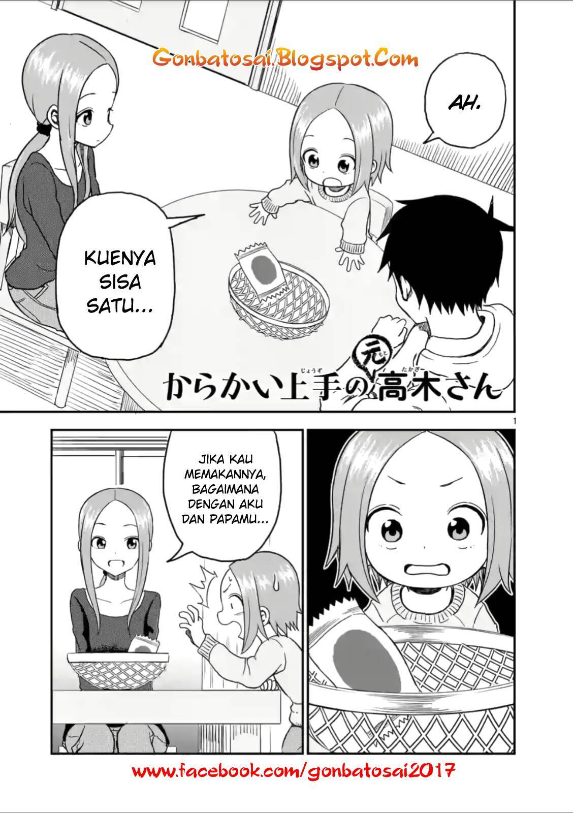 Baca Manga Karakai Jouzu no (Moto) Takagi-san Chapter 27 Gambar 2