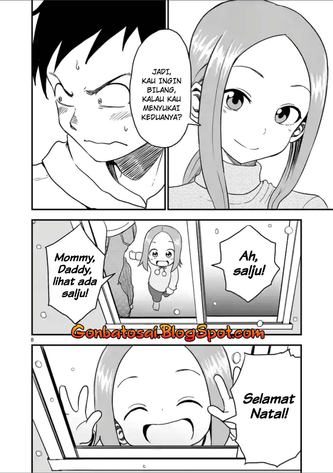 Karakai Jouzu no (Moto) Takagi-san Chapter 22 Gambar 10