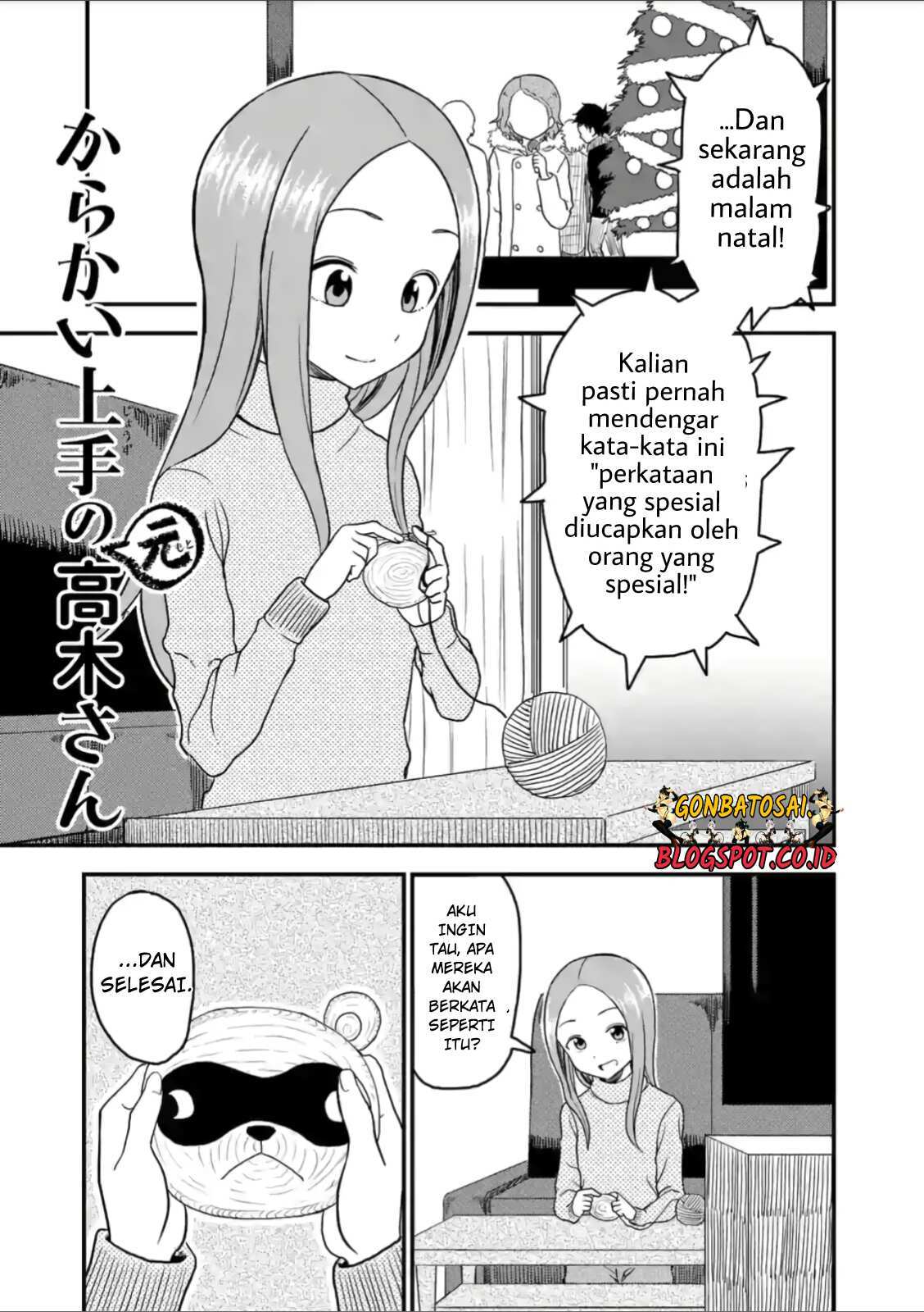 Baca Manga Karakai Jouzu no (Moto) Takagi-san Chapter 22 Gambar 2