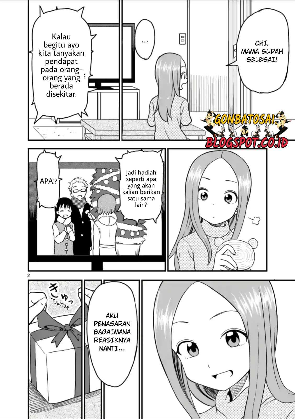 Karakai Jouzu no (Moto) Takagi-san Chapter 22 Gambar 4