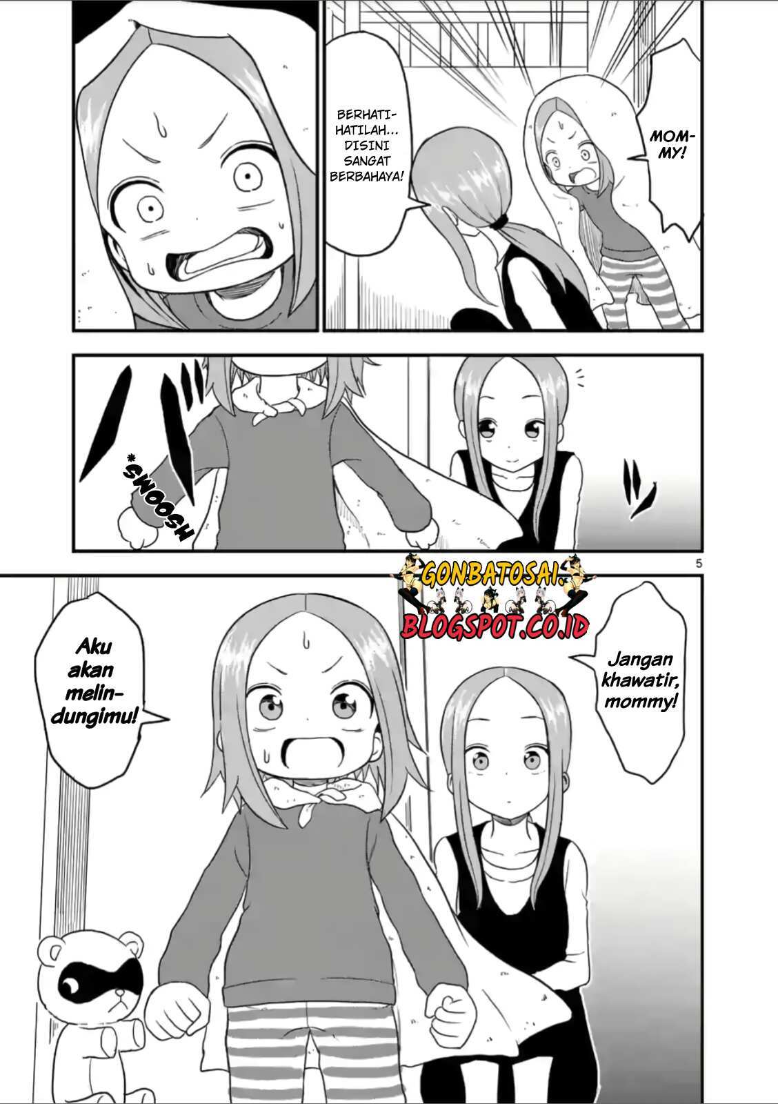 Karakai Jouzu no (Moto) Takagi-san Chapter 21 Gambar 6