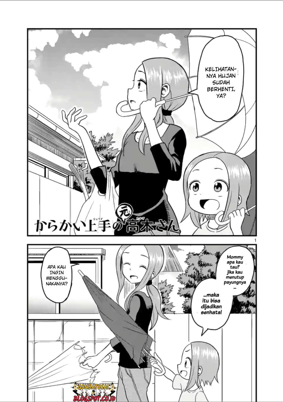 Baca Manga Karakai Jouzu no (Moto) Takagi-san Chapter 20 Gambar 2