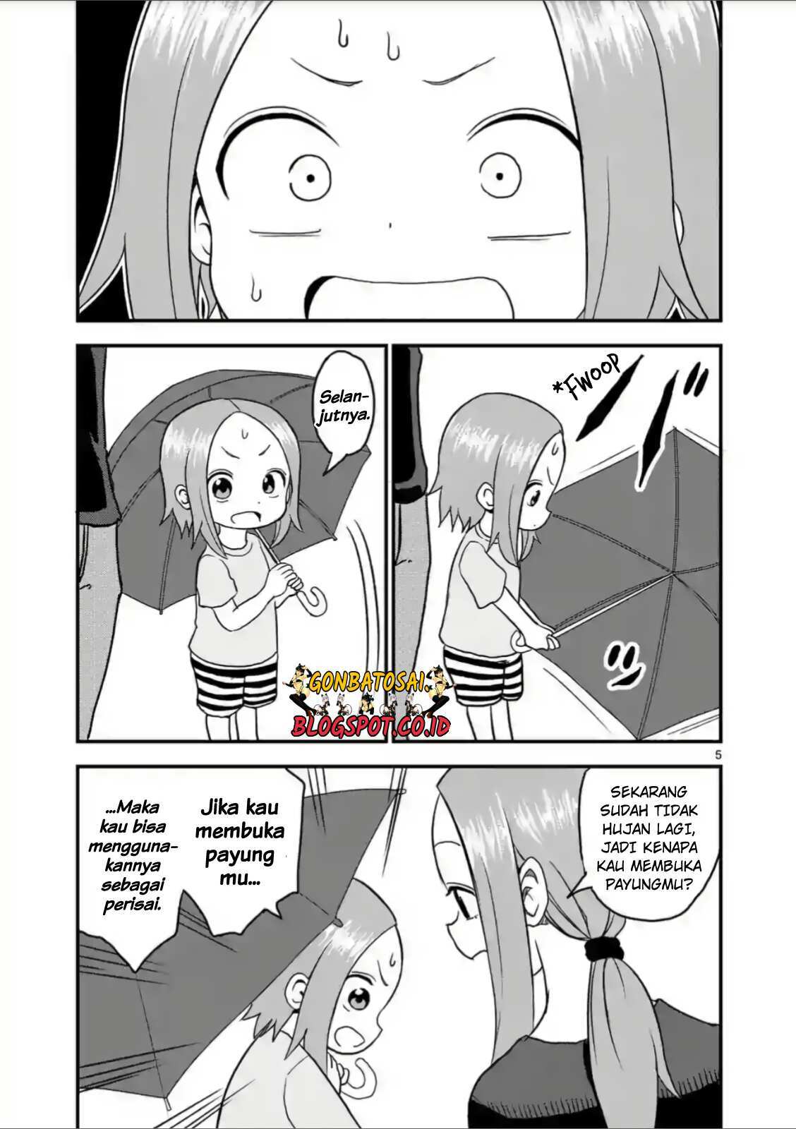 Karakai Jouzu no (Moto) Takagi-san Chapter 20 Gambar 6