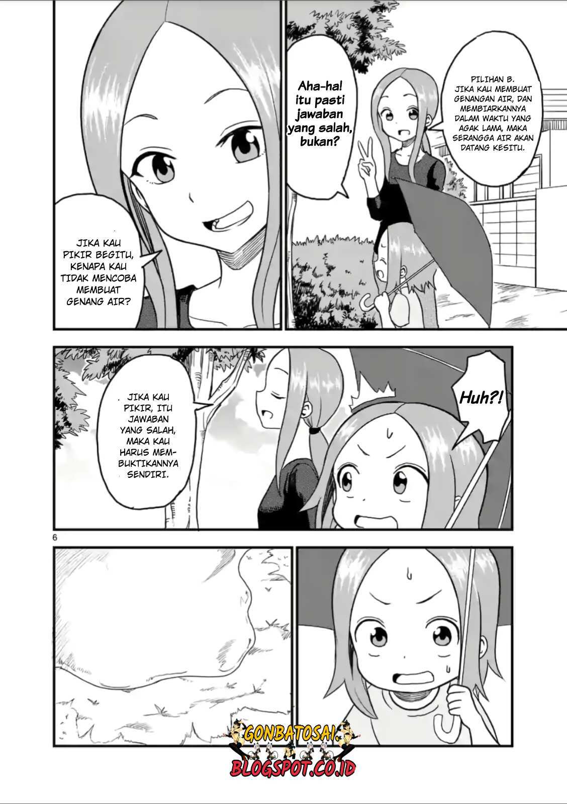 Karakai Jouzu no (Moto) Takagi-san Chapter 20 Gambar 7