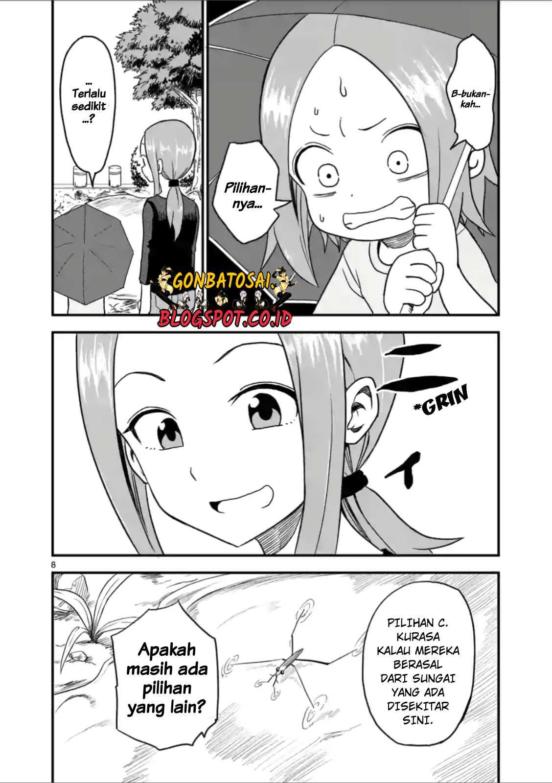 Karakai Jouzu no (Moto) Takagi-san Chapter 20 Gambar 9