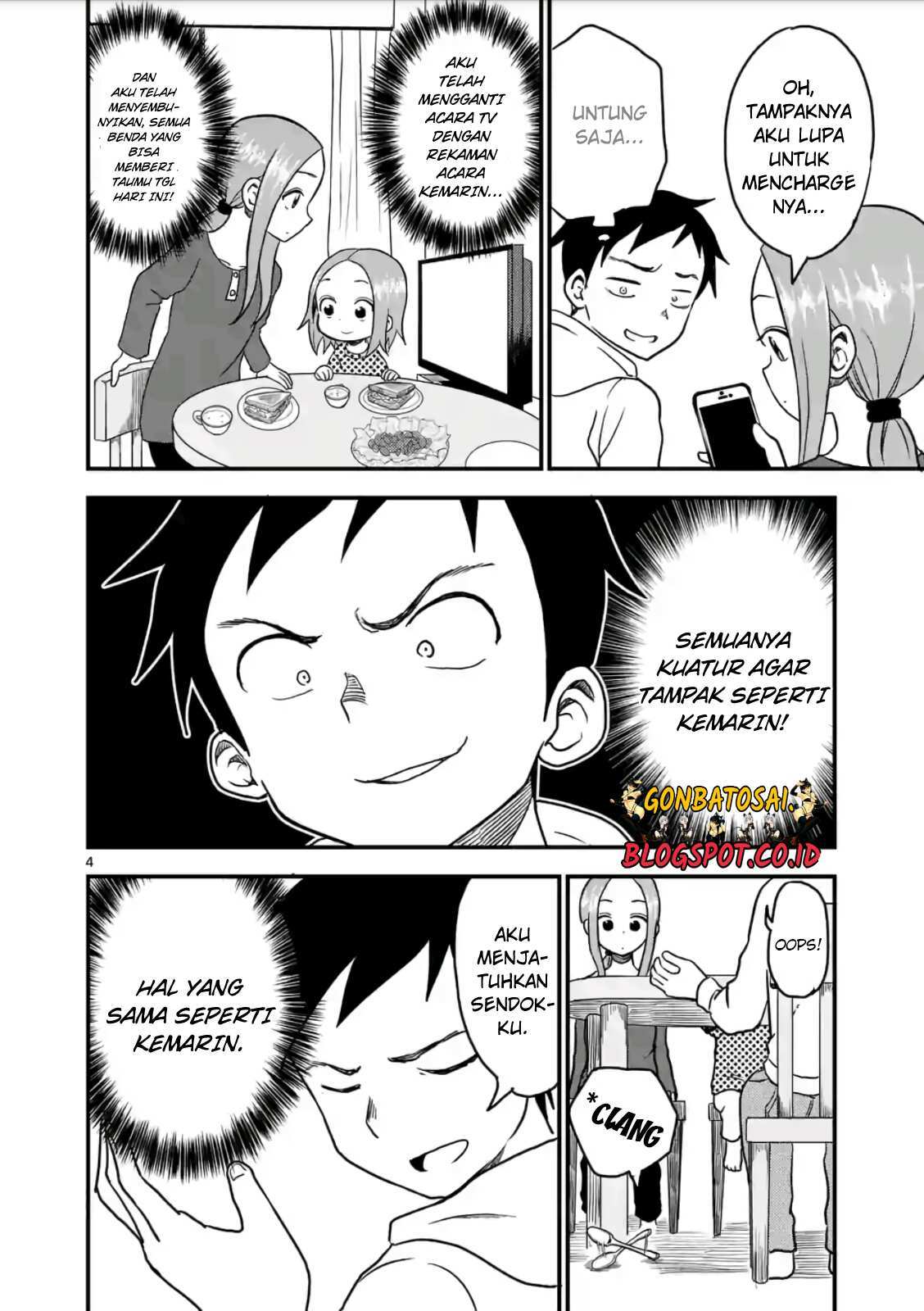 Karakai Jouzu no (Moto) Takagi-san Chapter 19 Gambar 5