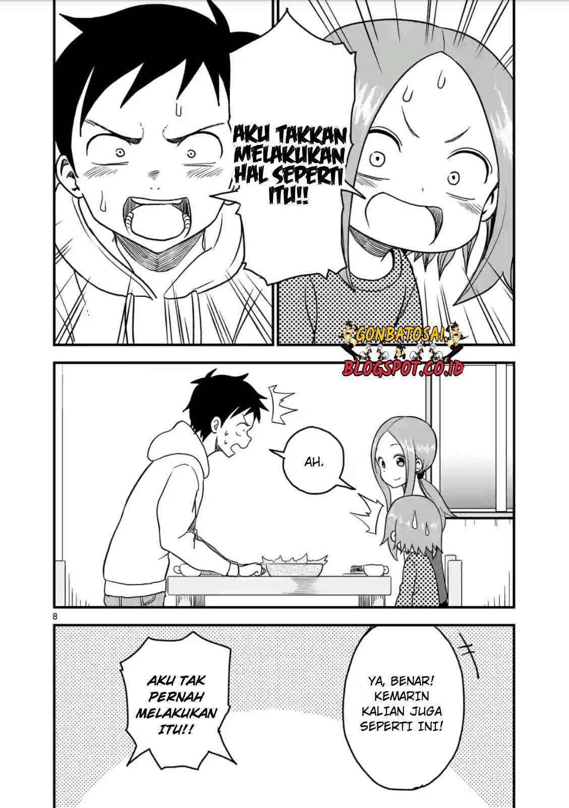 Karakai Jouzu no (Moto) Takagi-san Chapter 19 Gambar 9