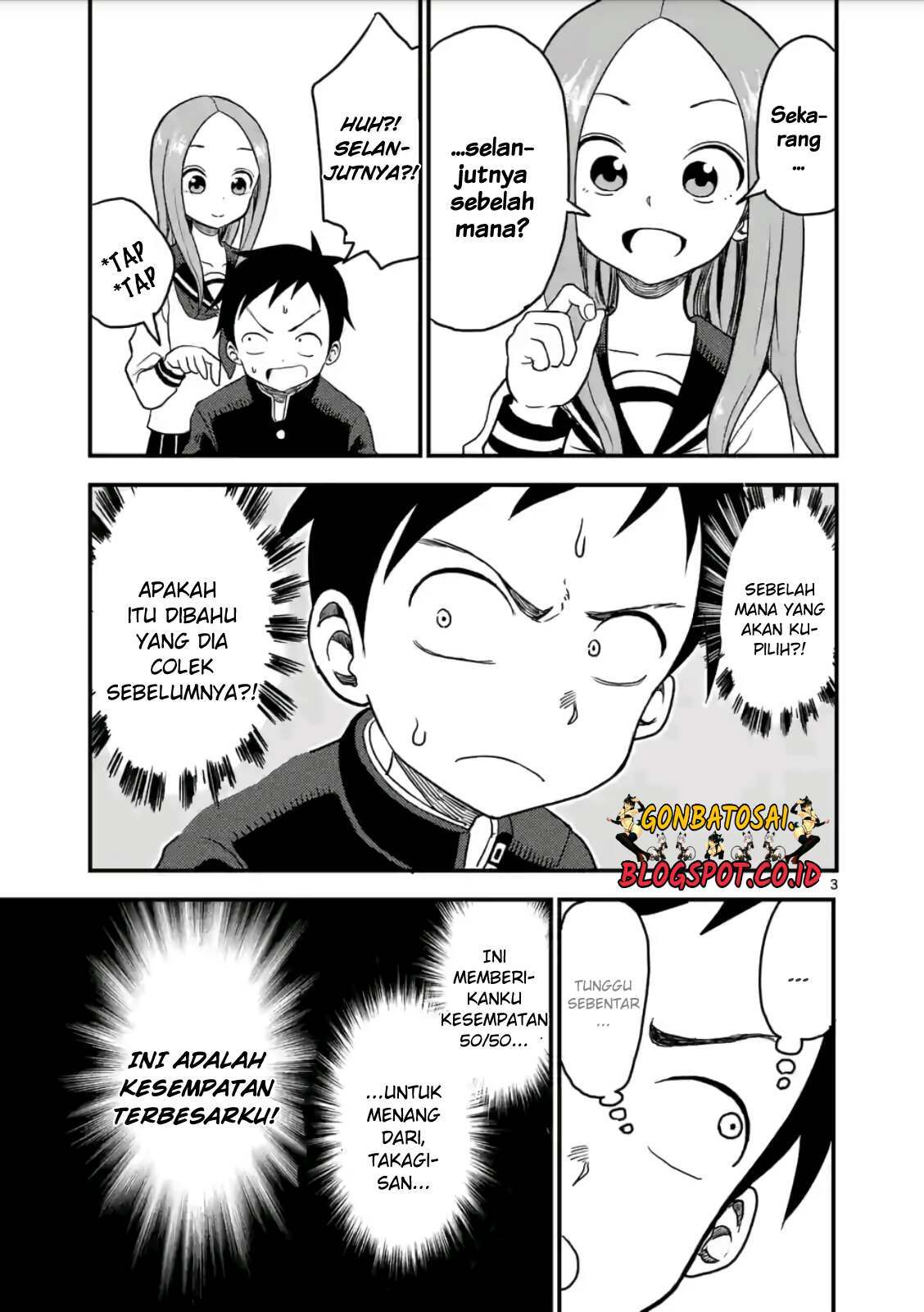 Karakai Jouzu no (Moto) Takagi-san Chapter 18 Gambar 4