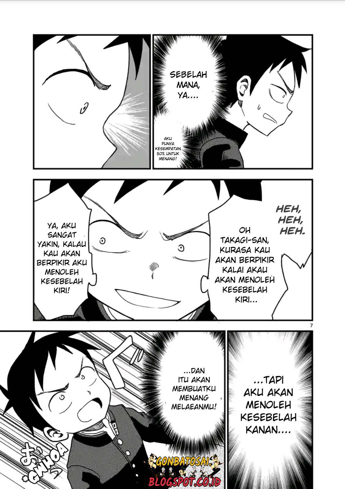 Karakai Jouzu no (Moto) Takagi-san Chapter 18 Gambar 8