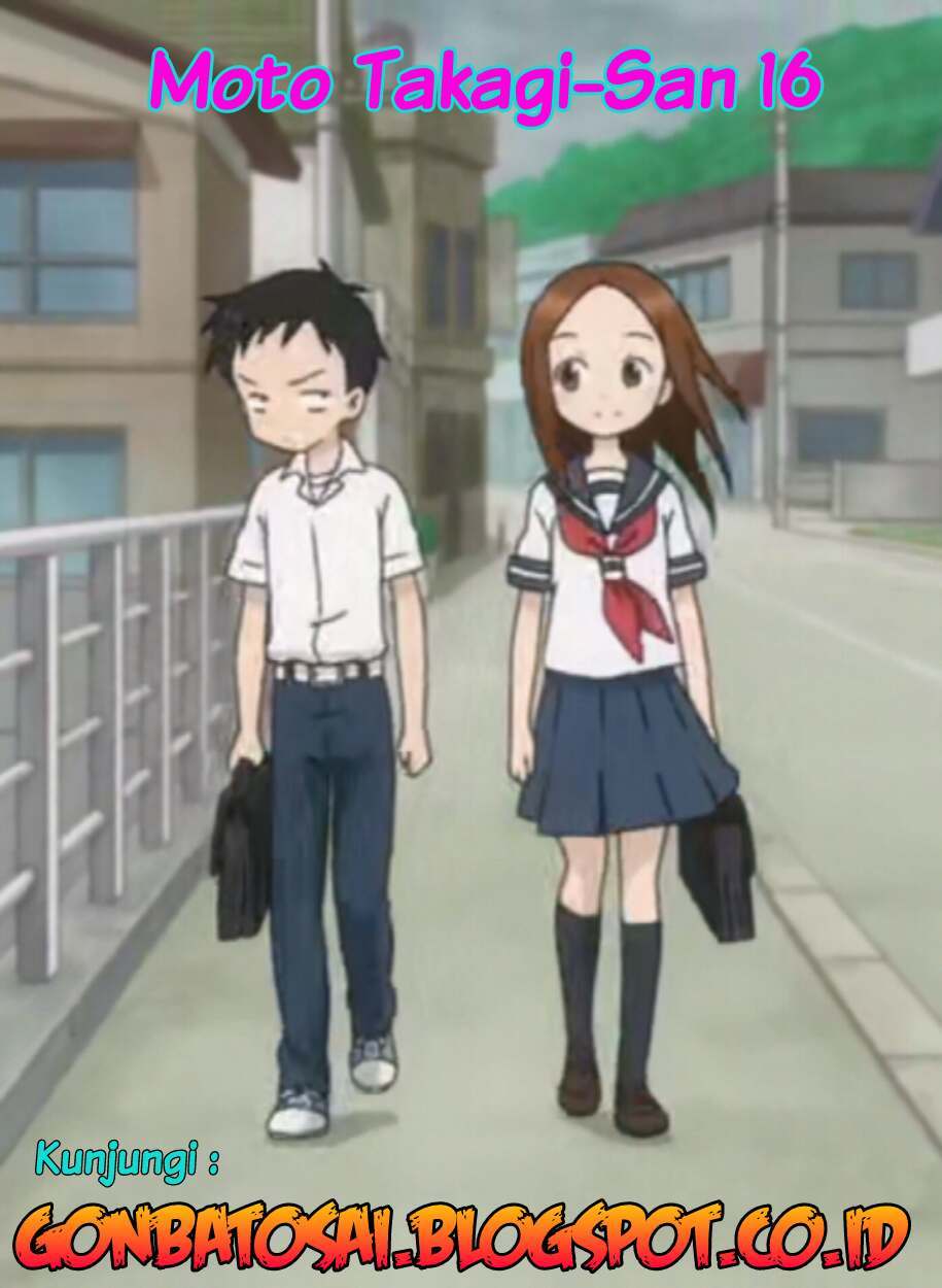 Baca Komik Karakai Jouzu no (Moto) Takagi-san Chapter 16 Gambar 1