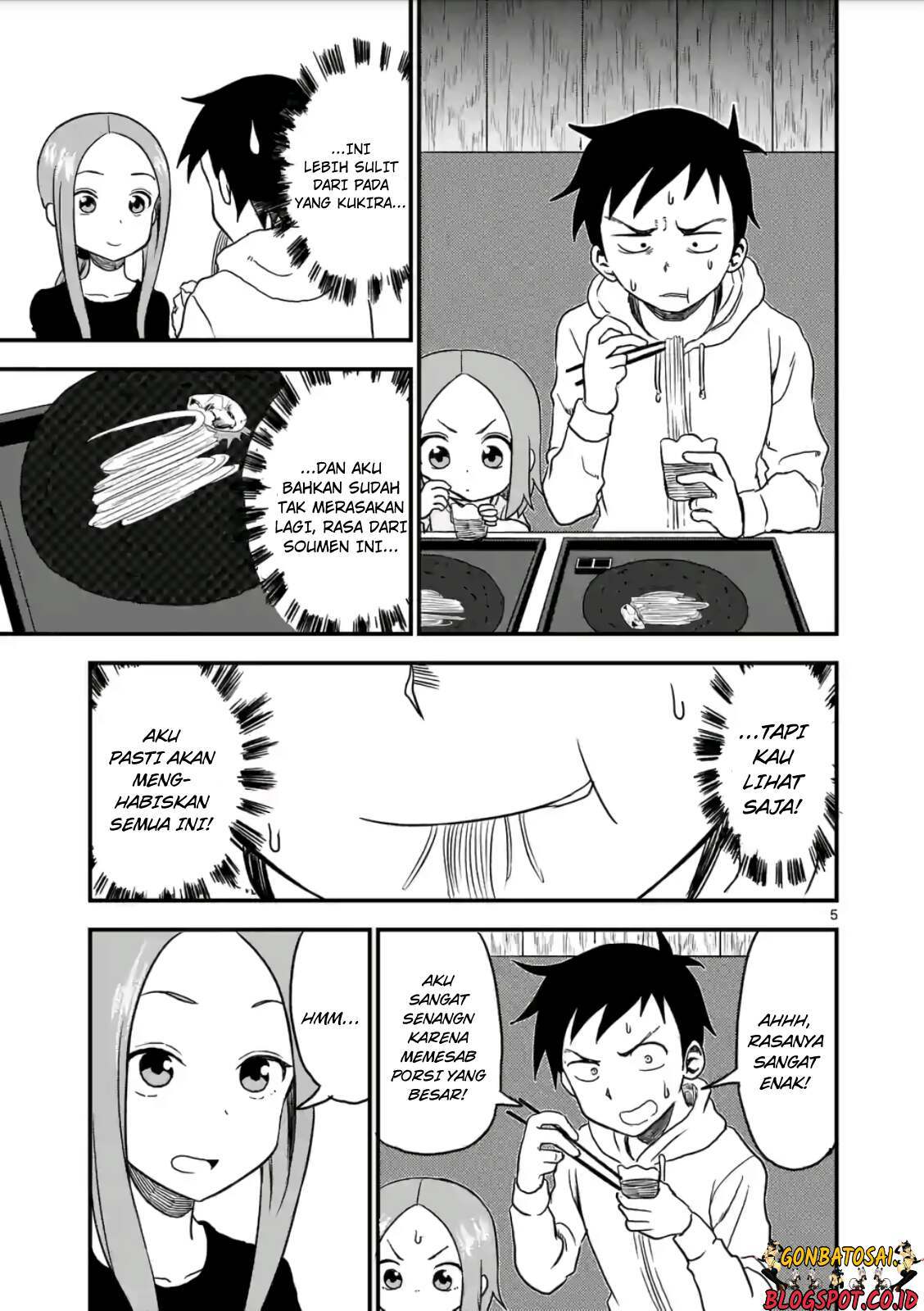 Karakai Jouzu no (Moto) Takagi-san Chapter 16 Gambar 6