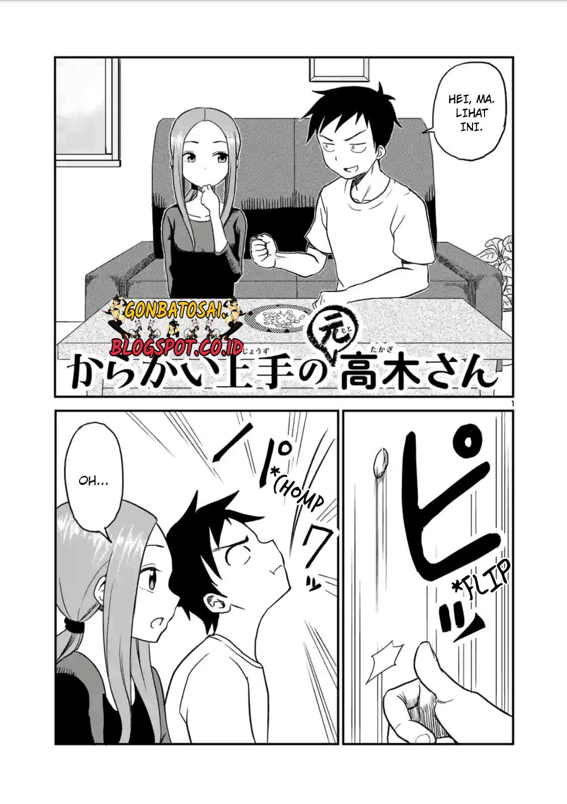 Baca Manga Karakai Jouzu no (Moto) Takagi-san Chapter 13 Gambar 2