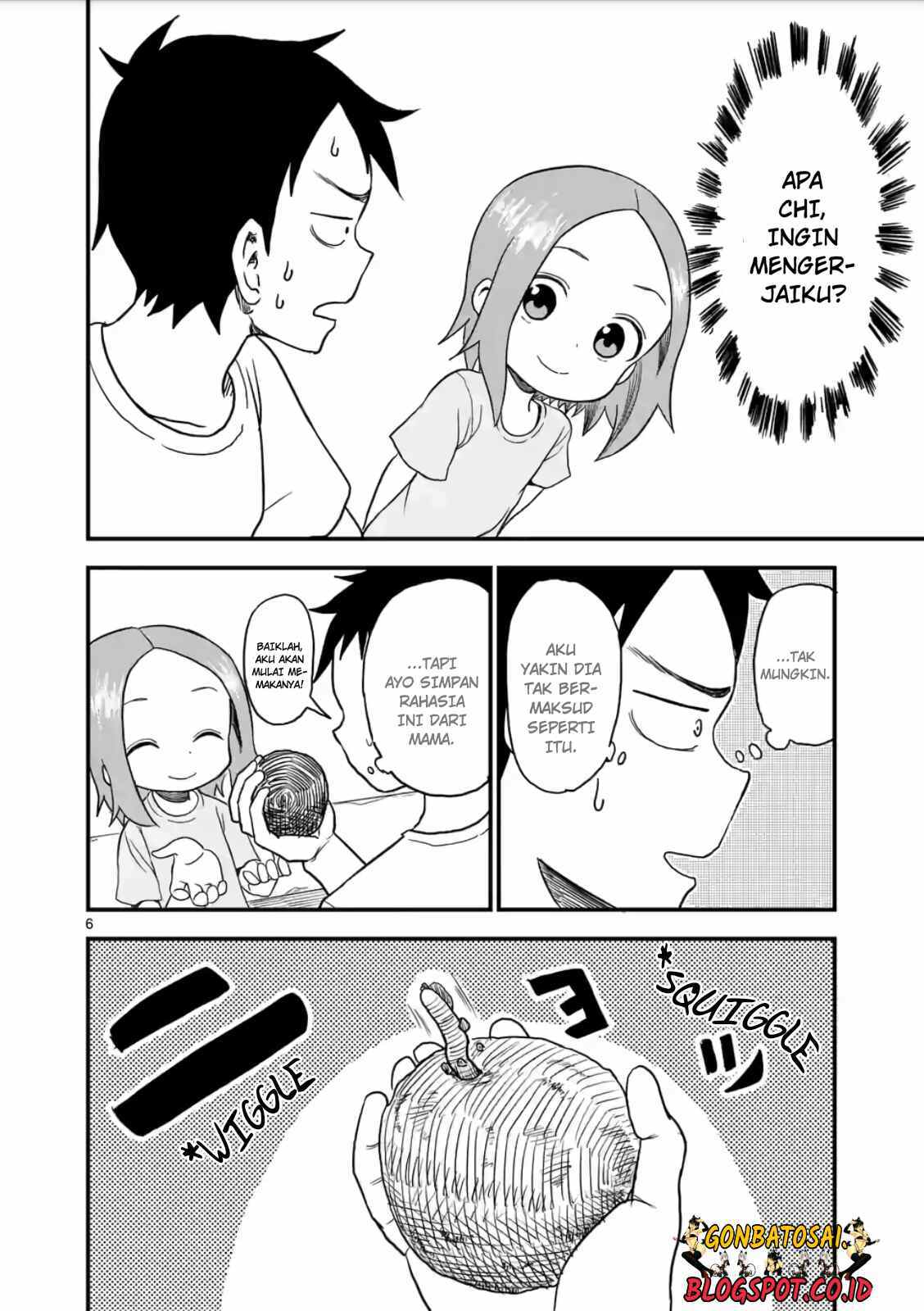 Karakai Jouzu no (Moto) Takagi-san Chapter 12 Gambar 8