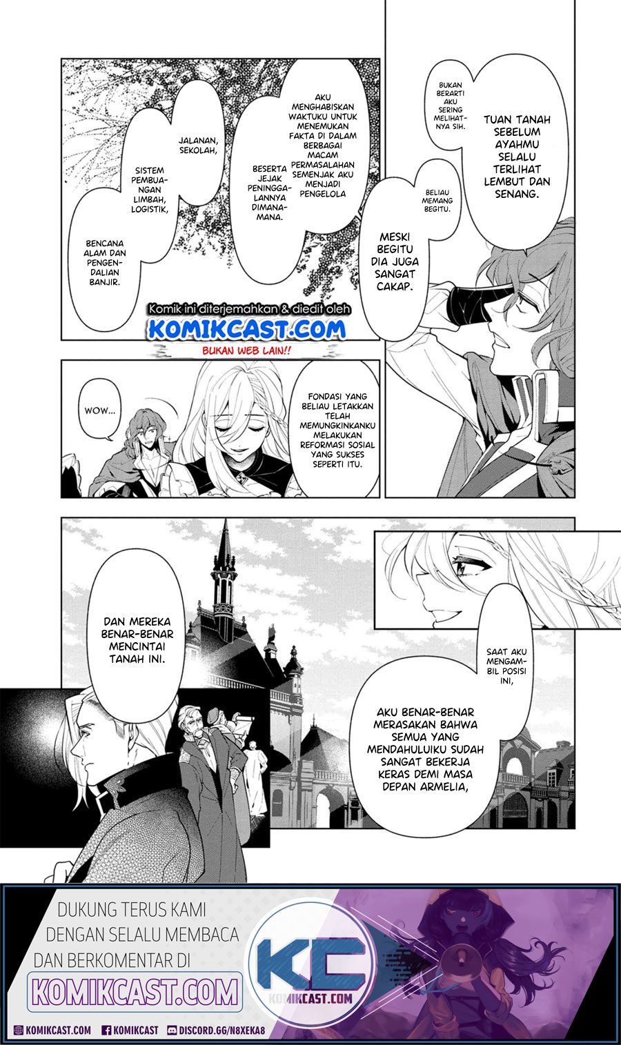 Koushaku Reijou no Tashinami Chapter 55 Gambar 4