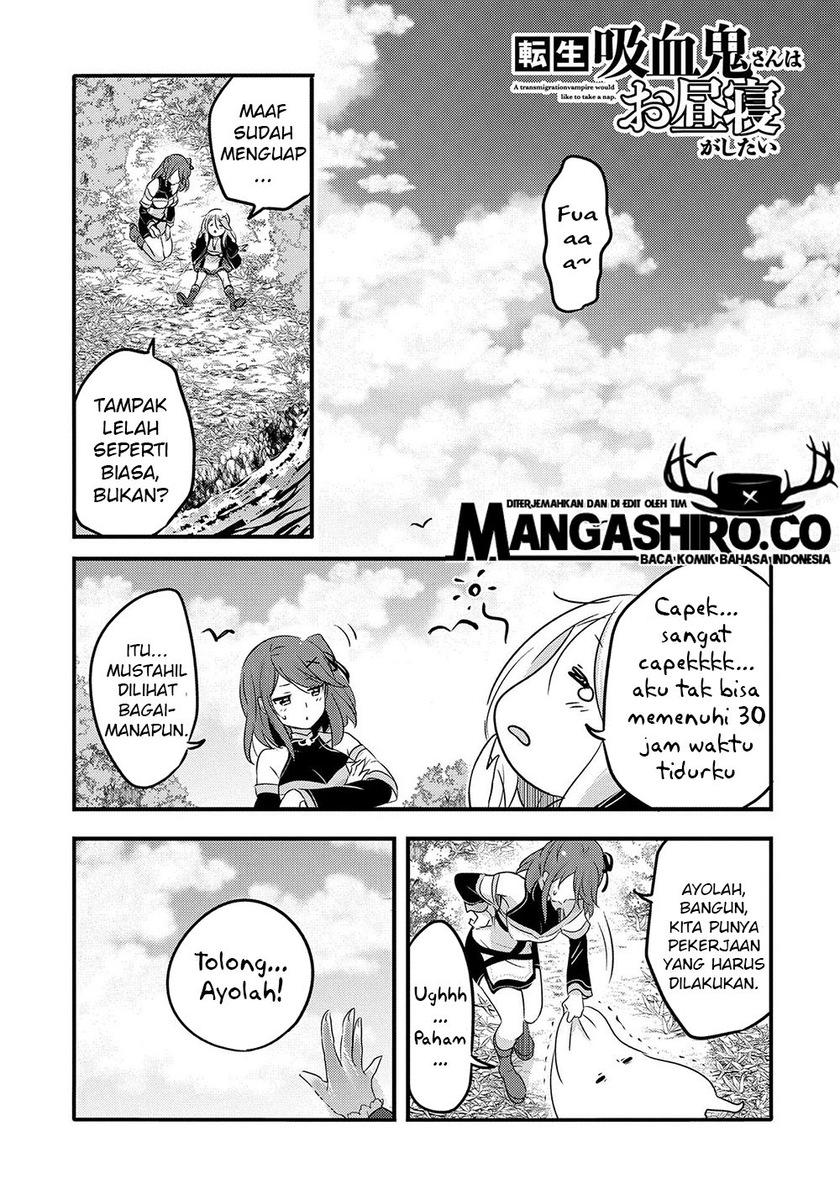 Baca Manga Tensei Kyuuketsukisan wa Ohirune ga Shitai Chapter 30 Gambar 2