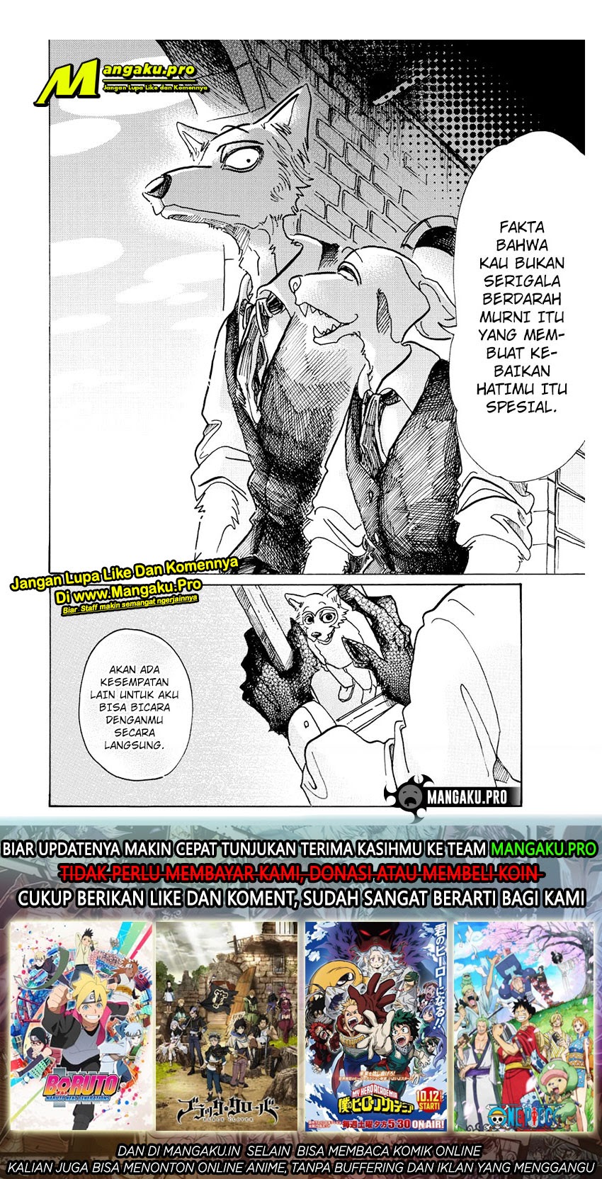 Beastars Chapter 73 Gambar 21