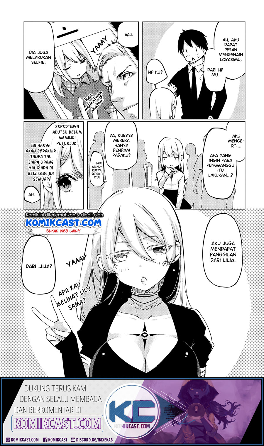 Oroka na Tenshi wa Akuma to Odoru Chapter 45 Gambar 8