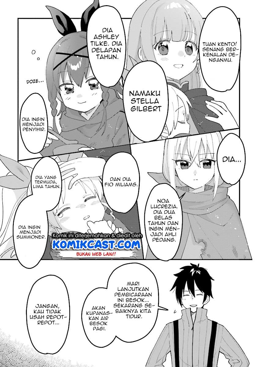 Tensei Kenja wa Musume to Kurasu Chapter 1.3 Gambar 9