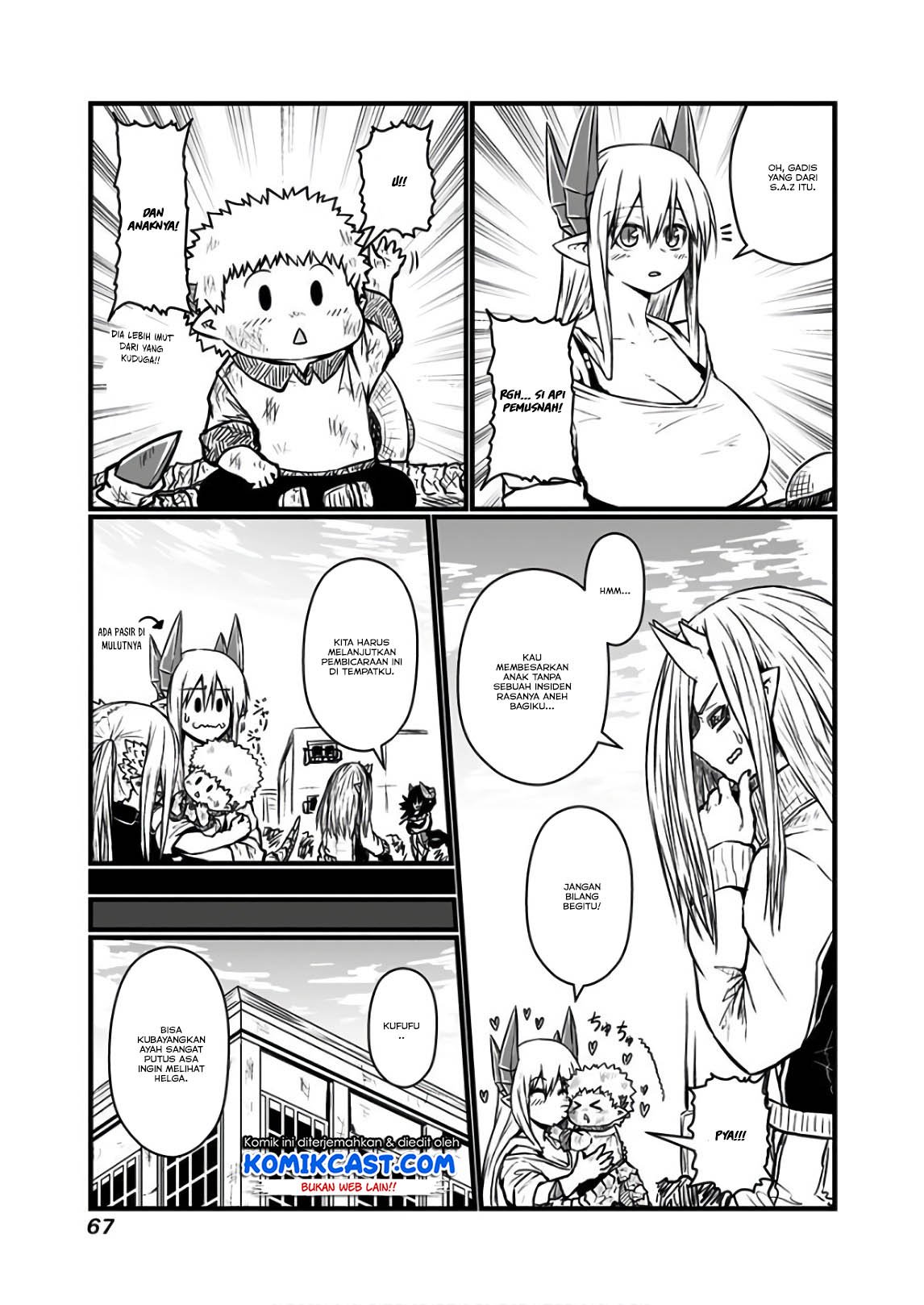 Musuko ga Kawaikute Shikataganai Mazoku no Hahaoya Chapter 108 Gambar 7