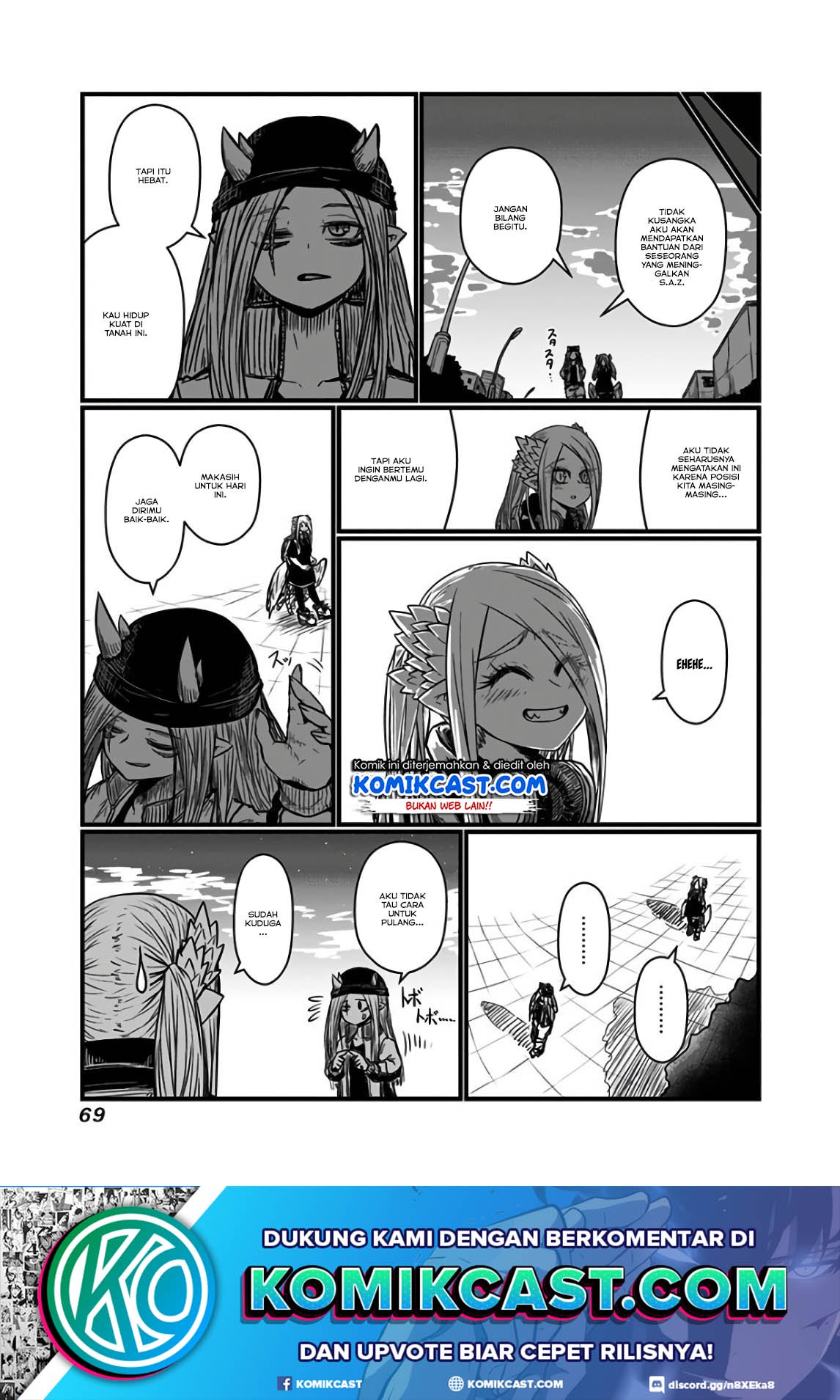 Musuko ga Kawaikute Shikataganai Mazoku no Hahaoya Chapter 108 Gambar 9