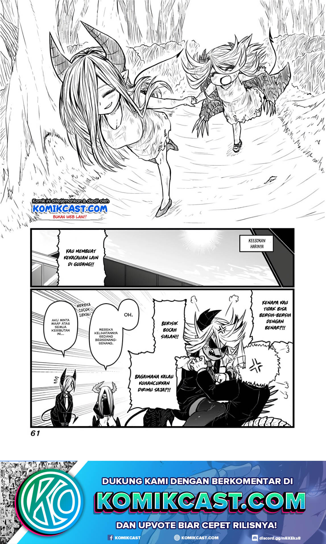 Musuko ga Kawaikute Shikataganai Mazoku no Hahaoya Chapter 107 Gambar 8