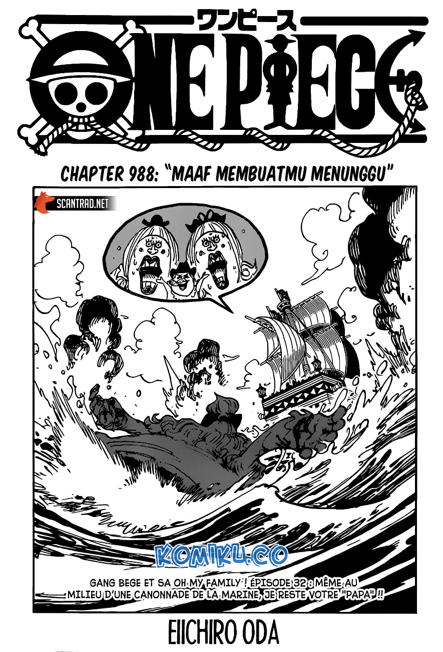 Baca Manga One Piece Chapter 988 HD Gambar 2