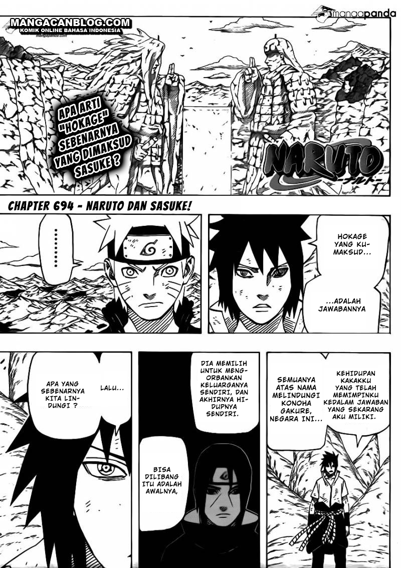 Baca Manga Naruto Chapter 694 Gambar 2