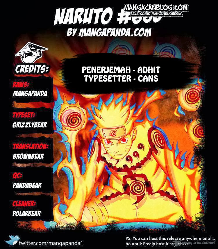 Naruto Chapter 665 Gambar 19