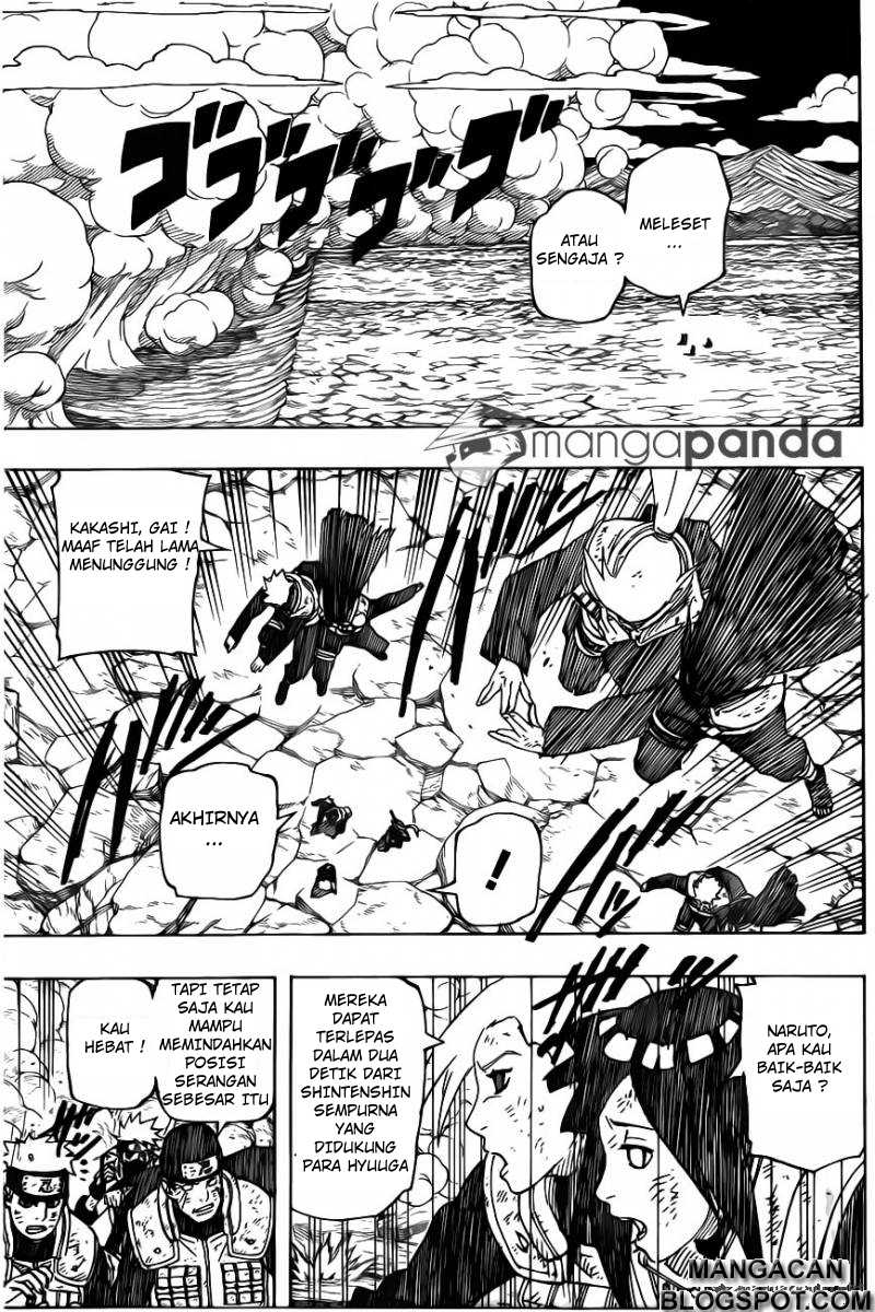 Naruto Chapter 611 Gambar 11