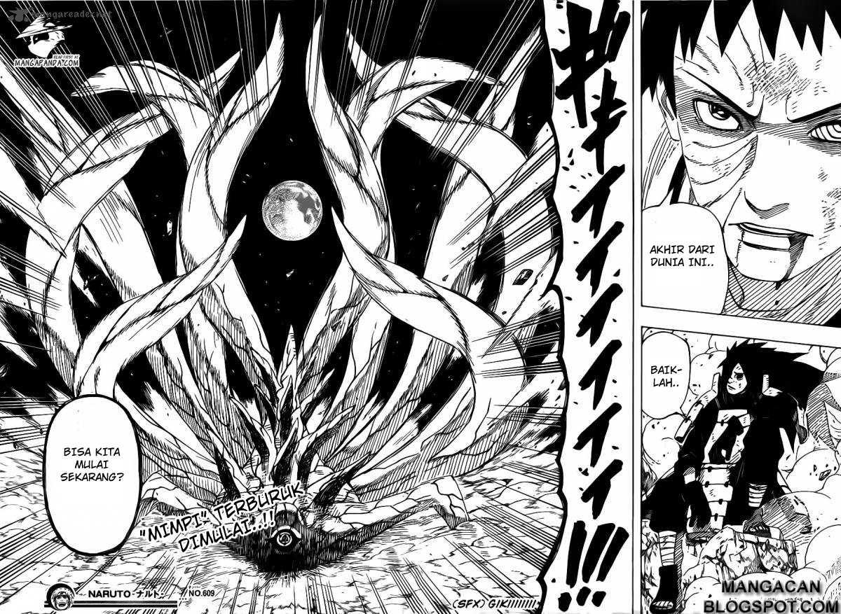 Naruto Chapter 609 Gambar 16