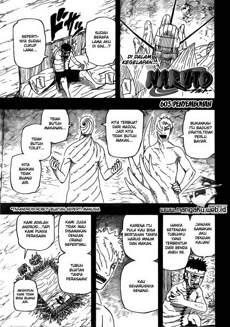 Baca Manga Naruto Chapter 603 Gambar 2