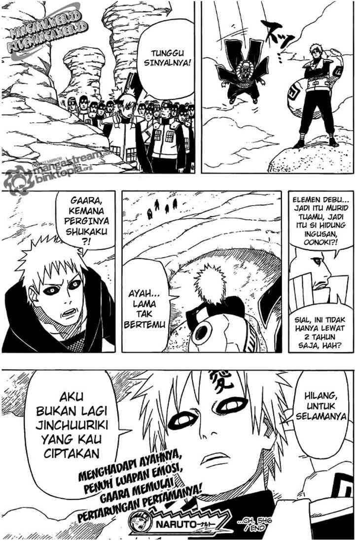 Naruto Chapter 546 Gambar 18