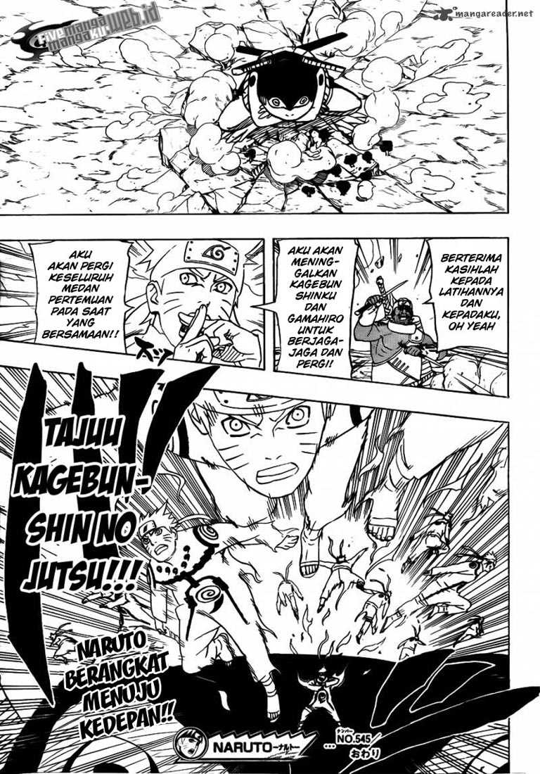 Naruto Chapter 545 Gambar 17