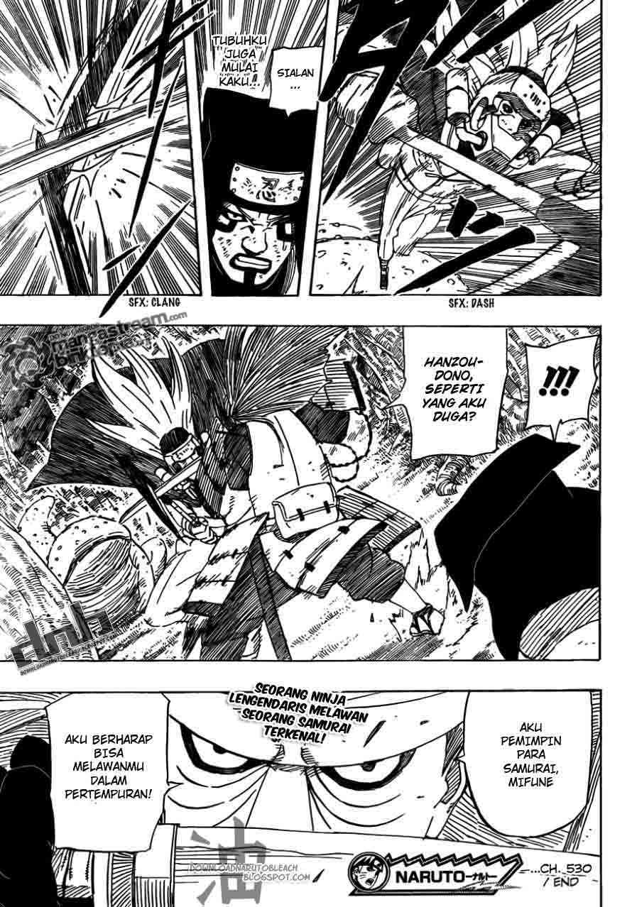 Naruto Chapter 530 Gambar 17