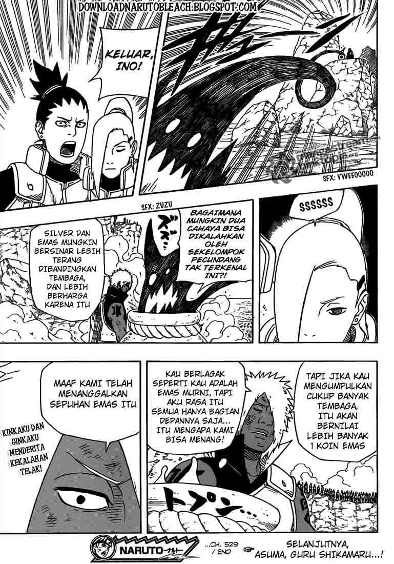 Naruto Chapter 529 Gambar 17