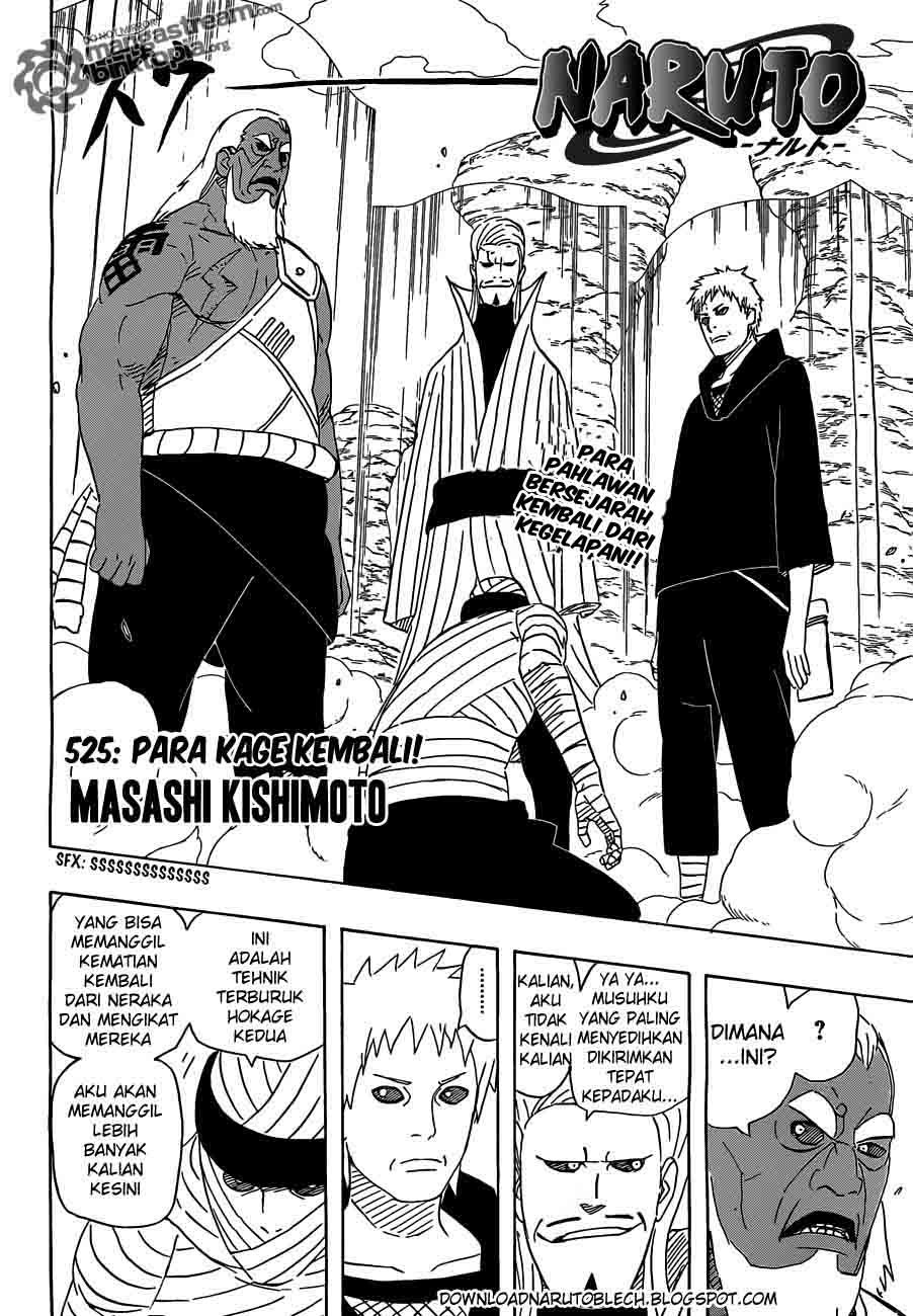 Baca Manga Naruto Chapter 525 Gambar 2