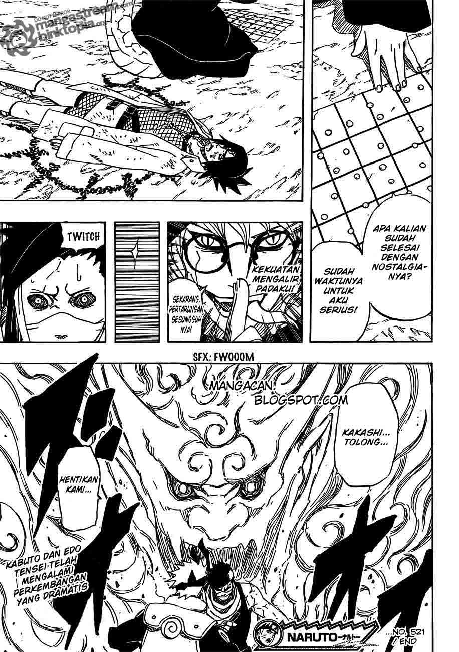 Naruto Chapter 521 Gambar 17