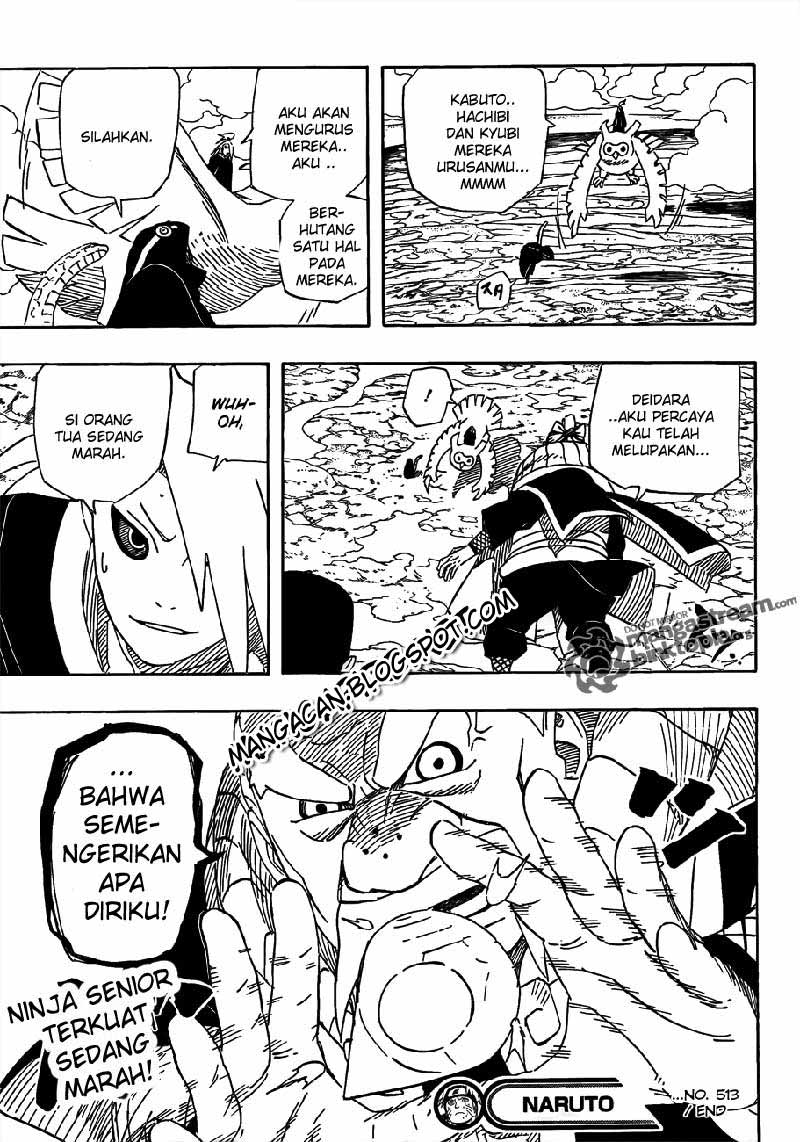 Naruto Chapter 513 Gambar 15