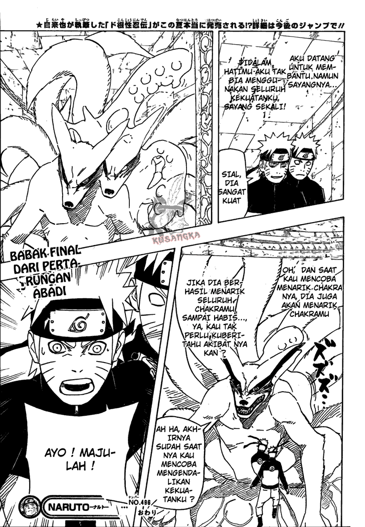 Naruto Chapter 496 Gambar 17