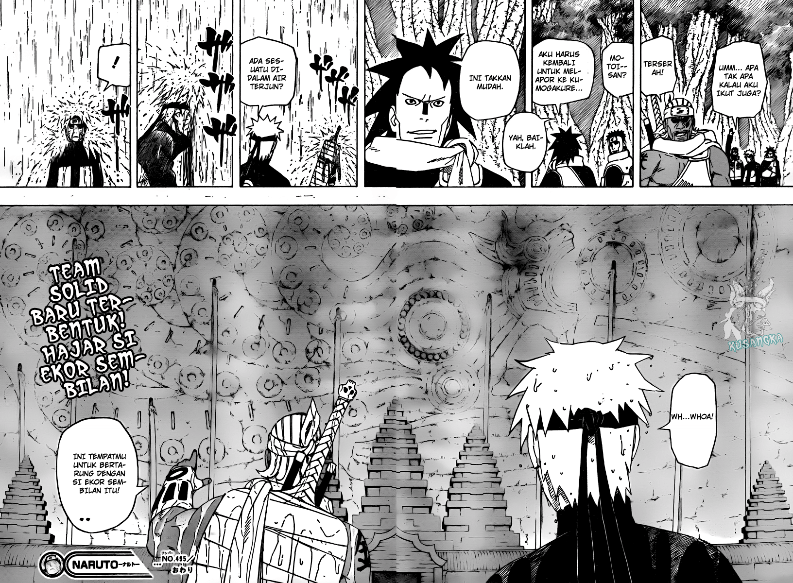 Naruto Chapter 495 Gambar 17