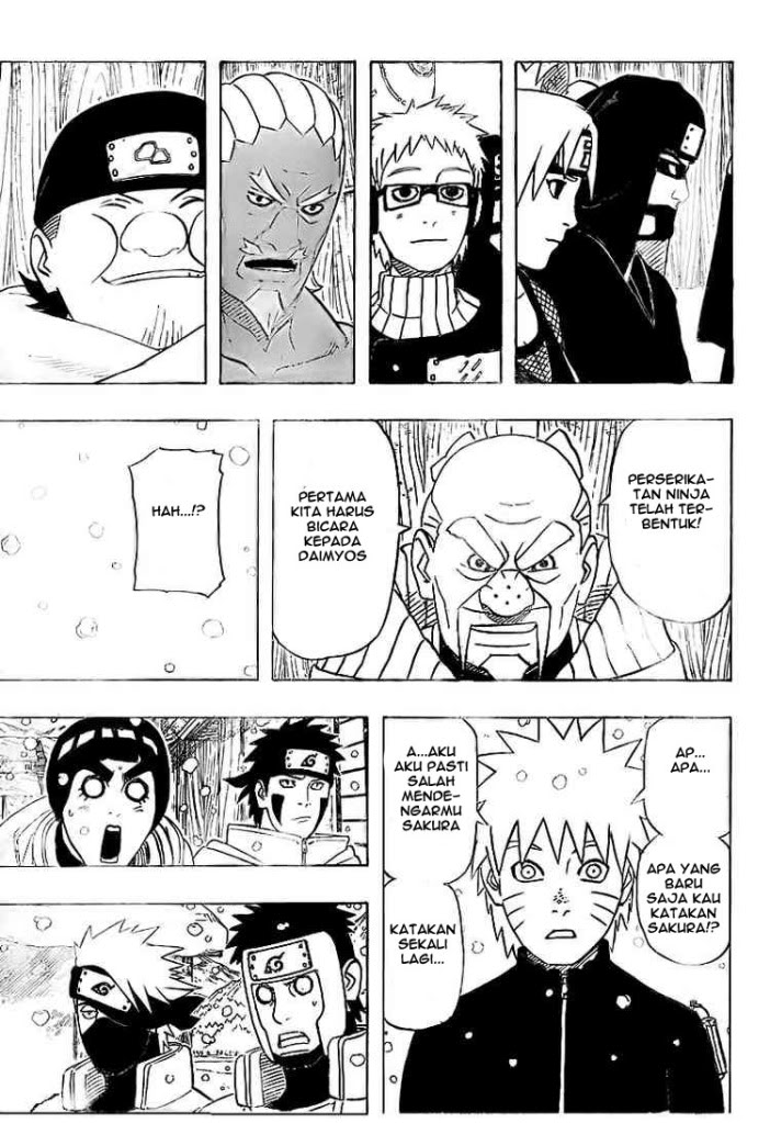Naruto Chapter 469 Gambar 9