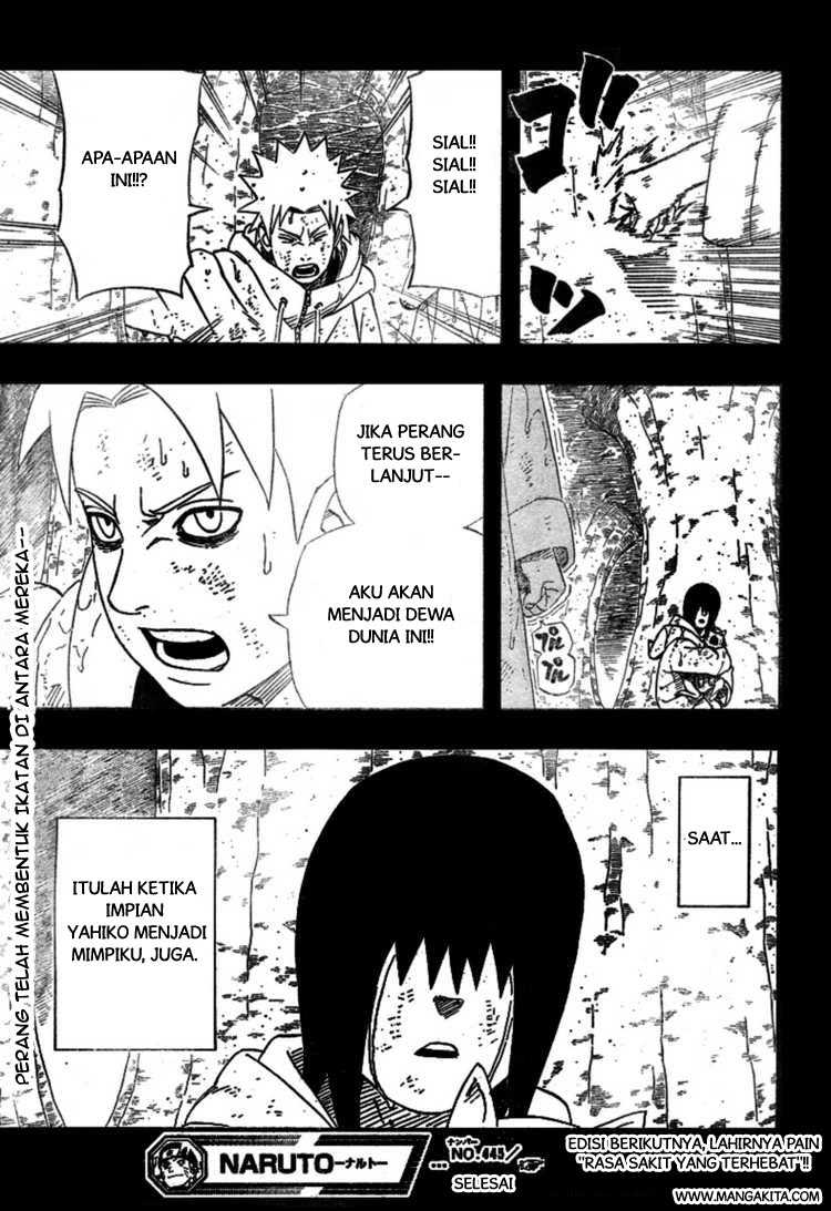 Naruto Chapter 445 Gambar 18