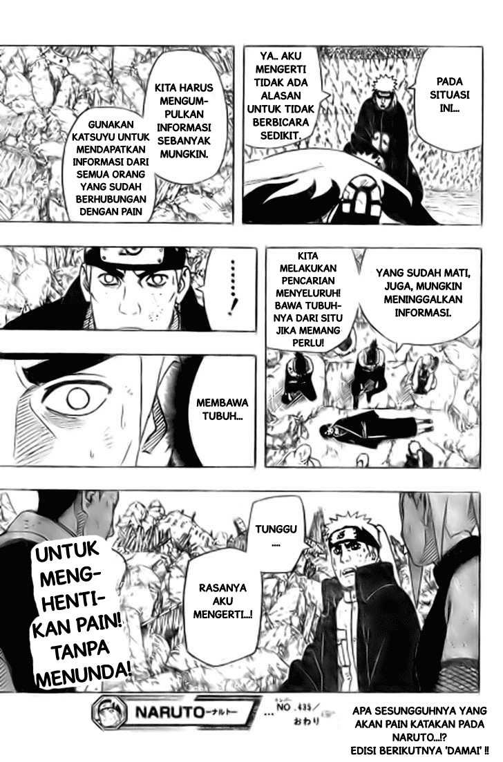 Naruto Chapter 435 Gambar 18
