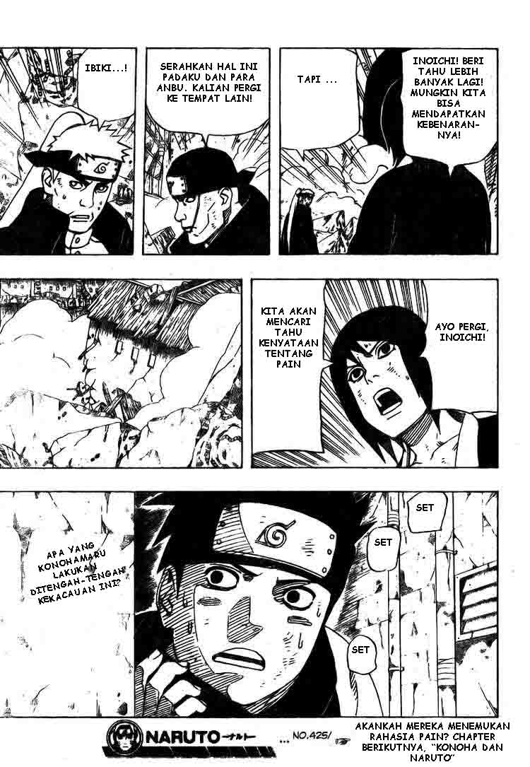 Naruto Chapter 425 Gambar 17