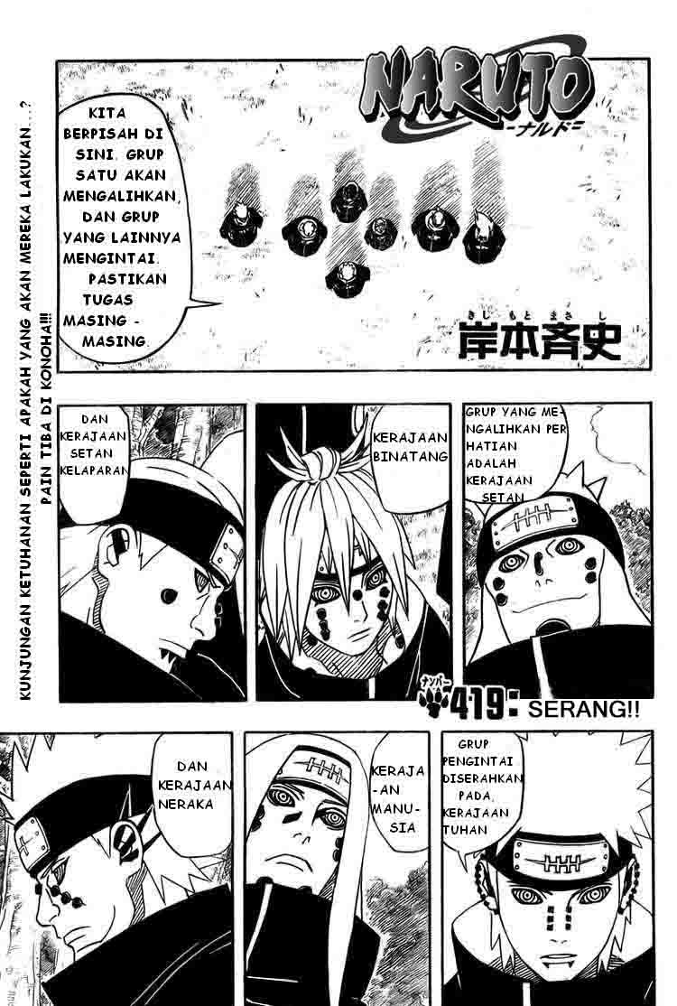 Baca Manga Naruto Chapter 419 Gambar 2