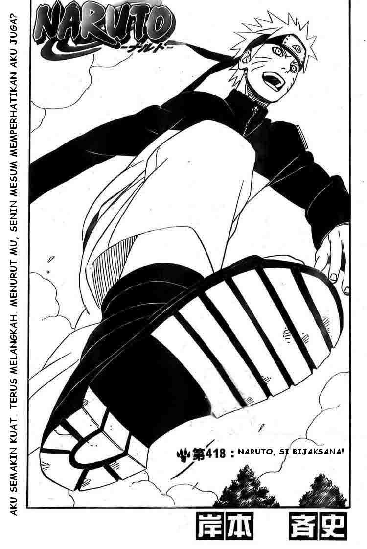 Baca Manga Naruto Chapter 418 Gambar 2