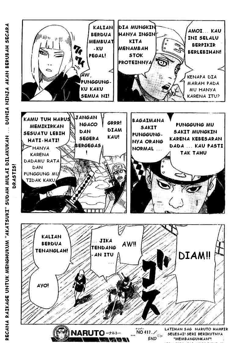 Naruto Chapter 417 Gambar 18