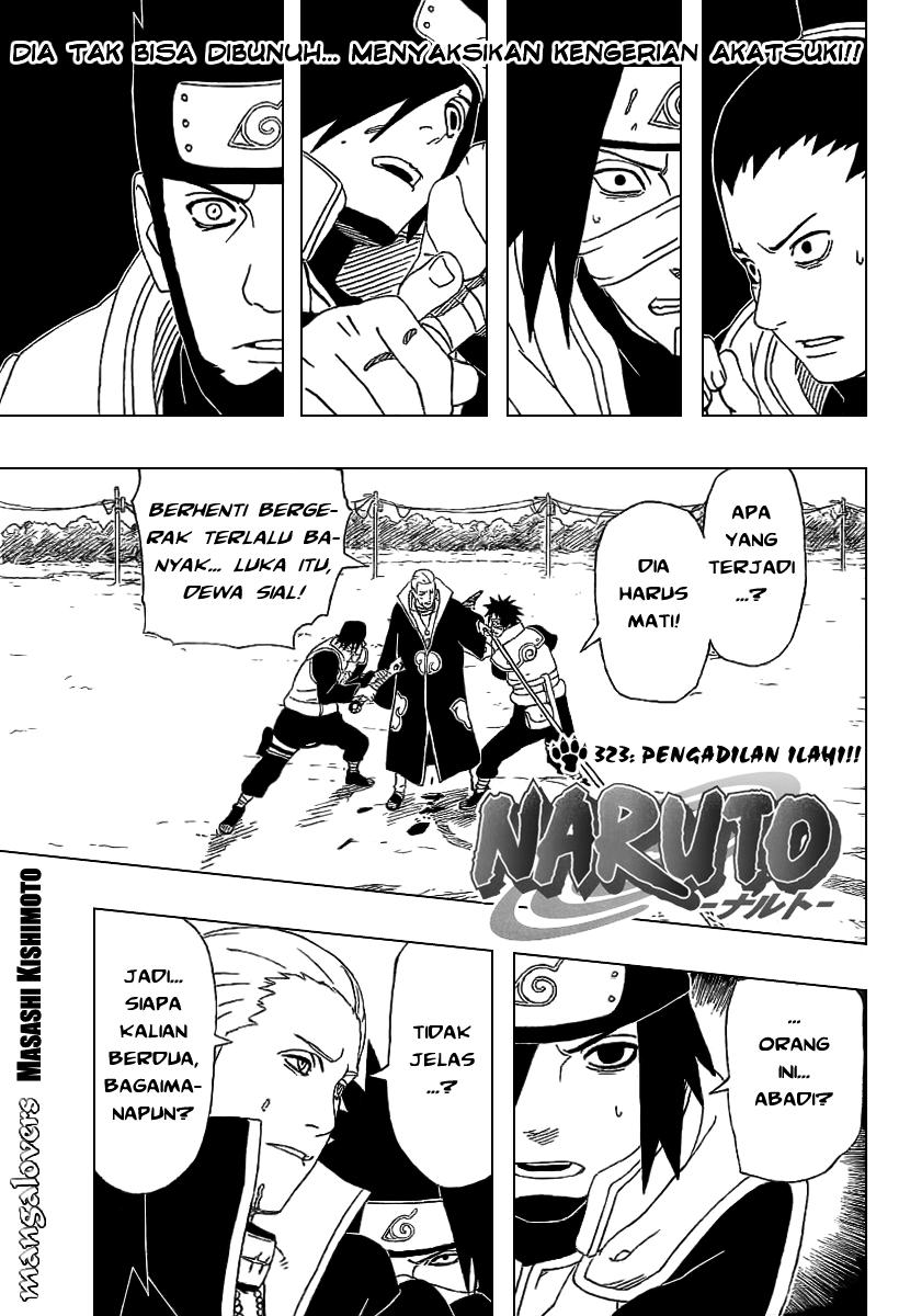 Baca Komik Naruto Chapter 323 Gambar 1