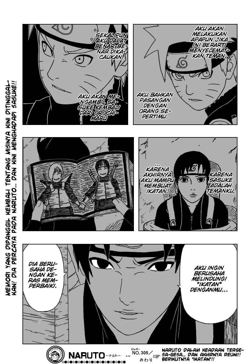 Naruto Chapter 305 Gambar 17